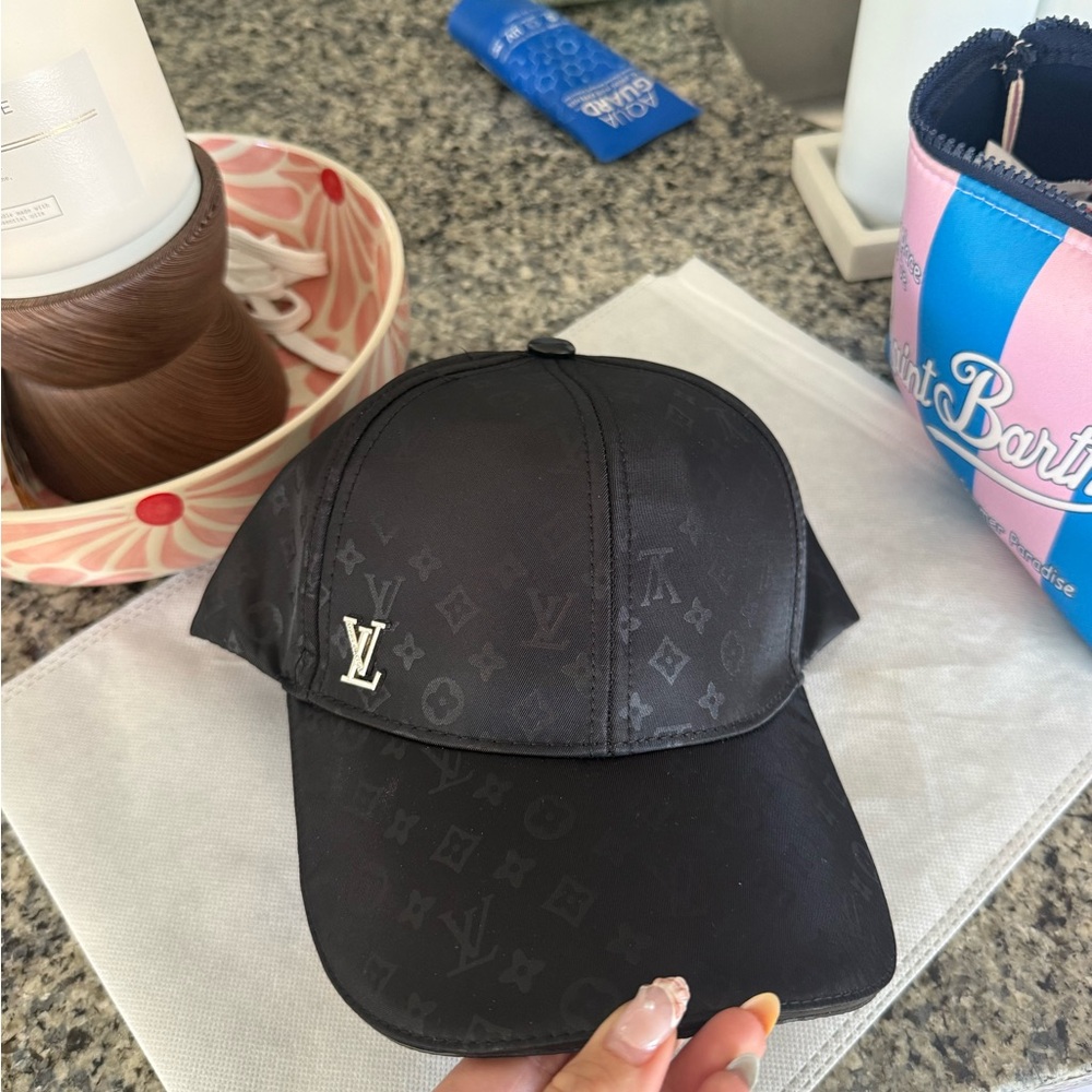 Louis Vuitton Dark Monogram Baseball Cap